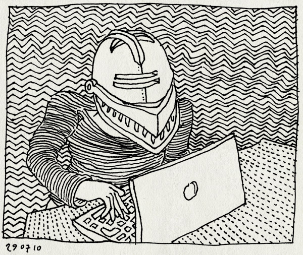 tekening 1169, disk, helmet, knight, mac, oplossing, problemen, problems, ridder, solution, warrior