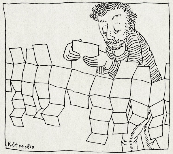 tekening 1175, ipad, magazine, revolutie