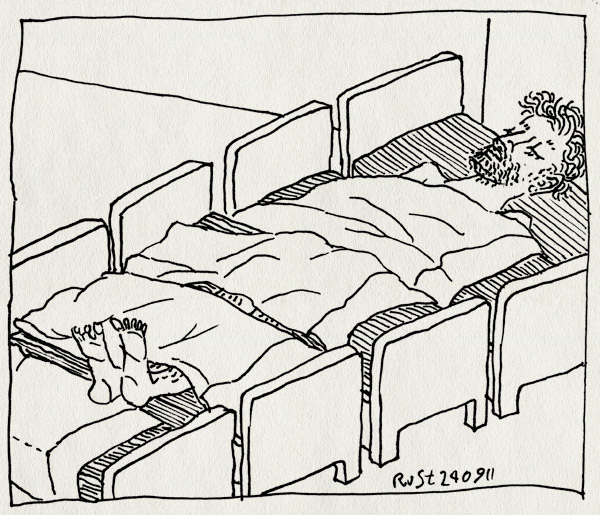 tekening 1584, bedjes, dekentje, kinderbed, slapen, sneeuwwitje, sprookje