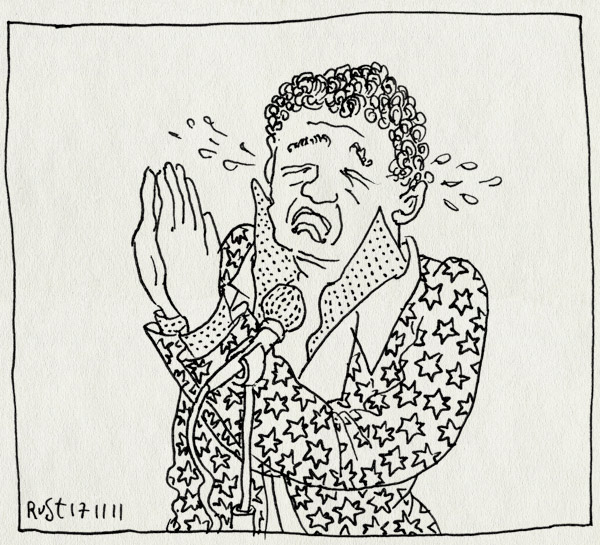 tekening 1638, amsterdam, bitterzoet, Charles Bradley, concert, emotie, soul