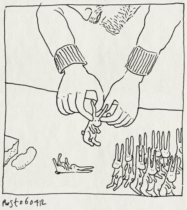 tekening 1778, cupcakes, haasje, haasjes, marsepein, paashaas, paashaasjes, paasontbijt, pasen, trakteren