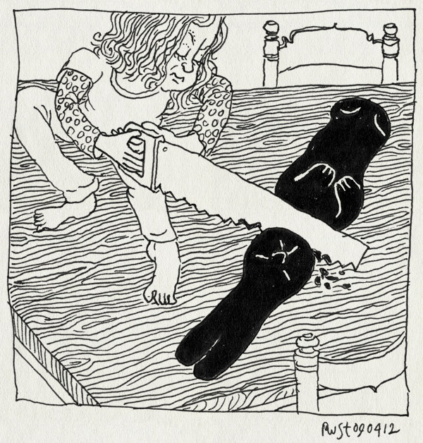 tekening 1781, alwine, chocola, chocolade, onthoofden, opeten, oppeuzelen, paashaas, pasen, slachten, zagen