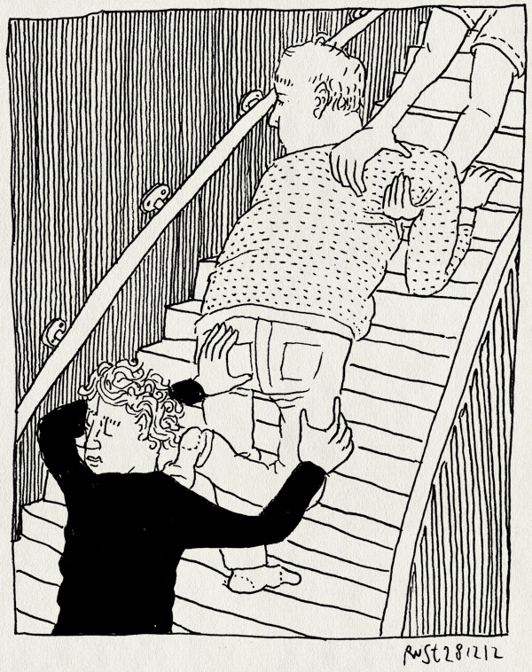 tekening 2044, herinnering, papa, wil