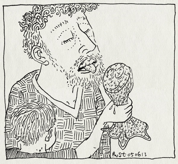 tekening 2203, avondvierdaagse, citroen, citroenzakdoek, likken, midas, pepermunt, zakdoek