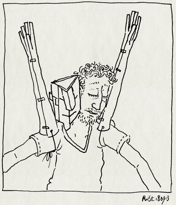 tekening 2308, armen, extra, hoofd, tekort