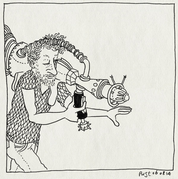 tekening 2630, ding, geweer, gun, midas, pistool, spelletje