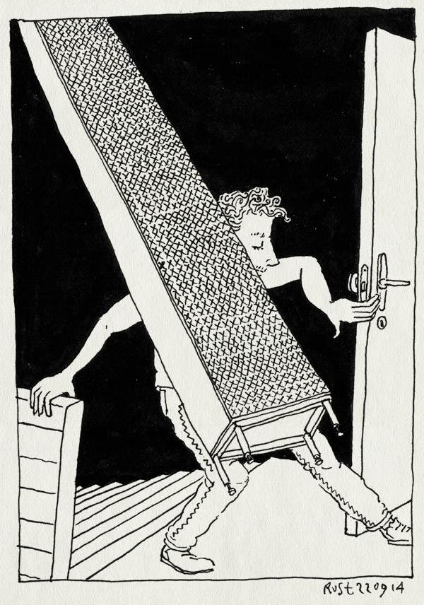 tekening 2677, badkamerkast, kast, kastje, marktplaats, tillen, trap