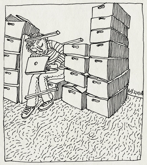 tekening 606, aardewerk, boxes, dozen, move, nh49, nieuwe heeren, verhuizen