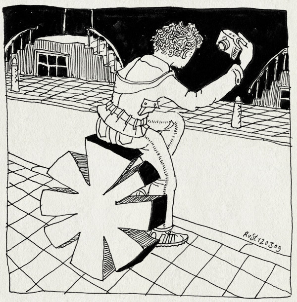 tekening 665, amsterdam, asterix, camera, fototoestel, photo, puur, speurtocht, zelfportret