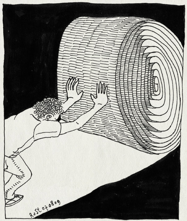 tekening 813, duwen, nh49, push, ro,l 500m2, tapijt, uitrollen, vloerbedekking