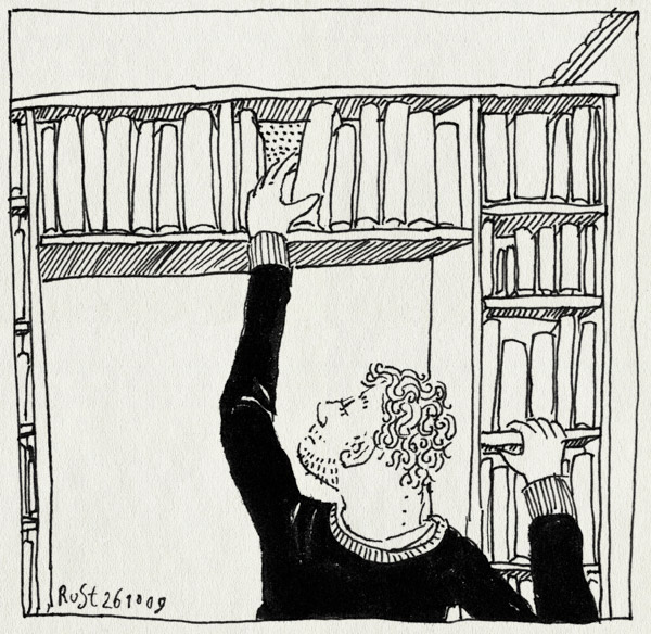 tekening 893, boeck, boeken, boekenkast, boekhandelrick, book, books, logo, rick