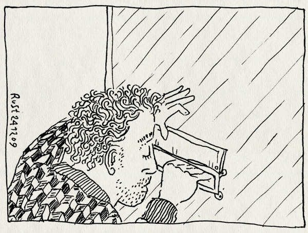 tekening 952, 2009, 3fm, brievenbus, glazen huis, groningen, kijken, serious request