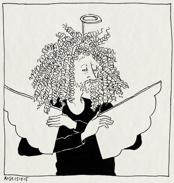 tekening 2700, drag me to hell, engel, floor, kostuum, maaike, pruik, vleugels